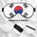 Flag of Republic of Korea Soft Eye Mask | Comfortable Light Blocking Sleep Mask for Side Sleepers - Buy Online on GoSupps.com