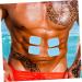 Beavorty 24 STK Fitness Matte Pads | Muscle Trainer Stimulator Gel Pads for ABS Toner & Ideal Replacement Hydrogel Stickers - Buy Online on GoSupps.com