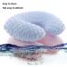 Soft Inflatable Baby Travel Pillow for Kids 0-8 Years - Blue Neck Support Cushion for Car Seat, Airplane, Train - Toddler Infant Headrest - Buy Online on GoSupps.com