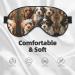 SSIMOO Double-Sided Eye Mask for Dogs | Soft Light Blocking & Sleep Enhancing | International Shipping Available - Buy Online on GoSupps.com