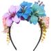 minkissy Wedding Flower Headband Lily Flower Hairband Flower Crown Headband Wedding Hair Accessory for Women Girls As Shown1 - Buy Online on GoSupps.com