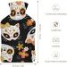 Cute Cat Skulls Hot Water Bottle Cover | Plush Hand Warmer for Adults & Kids - 26.5x15.3cm - Buy Online on GoSupps.com