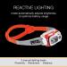 Petzl Swift RL 900 Lumens Rechargeable Headlamp with Auto Brightness, Orange - Buy Online on GoSupps.com