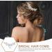 Beaupretty Girls Hair Accessories Hair Clips for Girls Hair Jewelry Bride Headpieces for Wedding Rhinestone Side Comb Rhinestone Hair Clips European and American Decorate Alloy Women's - Buy Online on GoSupps.com