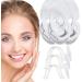 GAWEI Smile Teeth Customizable Temporary Perfect Fake Teeth Molds Braces for Snap in Instant &Confidence Smile Dentures Teeth for Upper and Lower Jaw  Nature and Comfortable 3 sets
