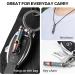 TISUR Titanium Emergency Whistle - Safety Whistles Necklace - 120db Loud Survival Whistle for Hiking, Camping, Pets - Purple Texture - Buy Online on GoSupps.com