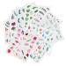 Various DIY Slider Simple Summer Water Sticker Decoration Nail Stickers Flower And Leaf Art(STZ-824)