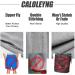 Caloleyng Mens Cotton Lounge Fleece Shorts with Pockets - Large, Light Grey - Buy Online on GoSupps.com