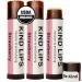 Kind Lips Strawberry Organic Lip Balm Natural Moisturizing Lip Care 3 Pack Strawberry 1 Count (Pack of 3)