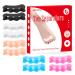 5 Pair Toe Separators to Correct Your Toes  Support Foot Fitness and Balance  Durable  Spreaders for Hammertoes  Bunions sports and yoga (5 in 1) 5 colors 5 pcs