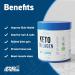 Applied Nutrition Keto Collagen Protein Powder with MCT - 10 Servings, Zero Sugar & Carbs, Healthy Skin, Hair & Nails - Unflavoured - Buy Online on GoSupps.com