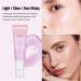 Oil-Free Full Coverage Makeup Primer | Long Lasting, Hydrating & Smoothing | Matte Foundation Base - Lavender - Buy Online on GoSupps.com