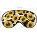 Cows Skin Sunflower Sleep Mask for Women | Adjustable Eye Shades with Elastic Strap - Buy Online on GoSupps.com