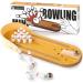 3 otters Mini Bowling Set, Wooden Tabletop Bowling Game Desk Toys Desktop Bowling Home Bowling Alleys, Desk Gifts for Coworkers