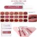 Buy Professional Matt Waterproof Lip Gloss Set | 6 Durable Liquid Lipsticks | Sexy Moisturizing Makeup - Buy Online on GoSupps.com