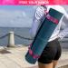 Buy 2-Piece Yoga Mat Set with Adjustable Carrying Strap | Cotton Yoga Belt for Pilates Stretching & Fitness - International Shipping Available - Buy Online on GoSupps.com
