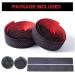 Jaswill Red EVA Bike Handlebar Tape | Road Bicycle Bar Wraps for Cycling Handlebars | 2 Rolls - Buy Online on GoSupps.com