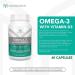 Mannatech Omega-3 with Vitamin D3 for Bone, Heart Health and Cognitive Support, Made of Pure Fish Oil - Buy Online on GoSupps.com