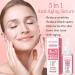 5-in-1 Vitamin C Face Serum for Women | Hyaluronic Acid Vitamin E & Collagen | Dark Spot & Anti-Wrinkle Moisturizer | 30ml - Buy Online on GoSupps.com