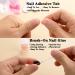 288pcs Short Fake Acrylic Nails Set with Glue - Glossy Full Cover False Nails for Women - 12 Colors Short Stick On Nails - DIY Home Nail Art Kit - Buy Online on GoSupps.com