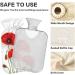 NAANLE 1L Hot Water Bottle with Flower Cover | Pain Relief & Therapy for Menstrual Cramps & Cold Therapy - Buy Online on GoSupps.com