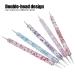 5-Piece Nail Art Dotting Tools Set - DIY Nail Dotting Pens for Home & Salon Manicure - Buy Online on GoSupps.com