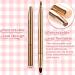WLLHYF Professional Double Sided Retractable Lip Brush - Portable Travel Lip Makeup Applicator for Women and Girls (Gold) - Buy Online on GoSupps.com