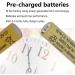 1.2V AA 800mAh Ni-CD Rechargeable Batteries for Solar & Fairy Lights - 12 Pack - Buy Online on GoSupps.com