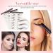 Ipetboom Autocollants pour Sourcils - 9 Feuilles D'autocollants Tatouage pour Sourcils Marron Clair Imperm ables pour La Mise en Forme Et L'entretien Des - Buy Online on GoSupps.com
