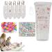 Hair Clips Kit Hairpin Bag Cream Glue with Resin Cute Cartoon Accessories Hairpins for Women Girls Fanelod Pink and White - Buy Online on GoSupps.com