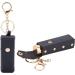 WADORN Leather Lipstick Organizer - 2 Pack 6 Inch Clip-on Chapstick Sleeves with Keychain Holder - Portable Lip Balm Organizer for Women and Girls - Buy Online on GoSupps.com