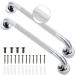 2 Pack Shower Grab Bar 16 Inch Anti-Slip Bathroom Grab Bars Handle Stainless Steel Bath Grab Bar Shower Safety Hand Rail Support Balance Bar for Handicap Elderly Pregnant - Buy Online on GoSupps.com