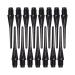 Wolftop 2BA Thread Soft Tip Dart Points 150/300 Pack - Plastic Dart Tips Replacement Dart Accessories Set - Black 150 Pack