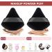 Powder Puff Triangle Makeup Puff Triangle Powder Puff for Loose Powder Body Cosmetic Foundation Sponge Soft Powder Sponges Wet Dry Makeup Tool Reusable Triangle Sponges - Buy Online on GoSupps.com
