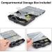 MadBite 181pcs Terminal Tackle Kit for Freshwater Fishing - Bass/Panfish/Trout, with Tackle Box, Hooks, Weights, Sinkers & Rigs - Buy Online on GoSupps.com