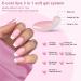 French Gel Nail Tips - 150pcs Medium Coffin Press On Soft Gel Fake Nails with Pre-Applied Primer & Base Coat - 15 Sizes for DIY Nail Extensions - Buy Online on GoSupps.com