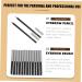 Angoily 12pcs Black Eyeliner 1 Eyeliner Pencil Highlighter Eyeliner Pen Makeup Eyeliner Water Proof Girl Set 1 count (Pack of 1) Black - Buy Online on GoSupps.com