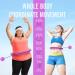 JKSHMYT Smart Weighted Fit Hoop Plus Size for Adults Weight Loss  Hula Circle-2 in 1 Infinity Fitness Hoop  24 Links Detachable & Size Adjustable  with Ball Auto Rotate 360 Degree for Women 24 Links-Purple 47-58" - Buy Online on GoSupps.com