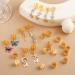 FRDTLUTHW Butterfly Hair Charms for Braids - Set of 25 Gold Hair Rings and Cuffs | Rhinestone Accessories for Women and Girls - Buy Online on GoSupps.com
