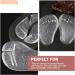 GLEAVI 6 Pairs Forefoot Slipper Pad Cushions - Silicone Toe Protectors for Sandals & High Heels - Anti-Slip Insole Pads Gel Cushioning - Buy Online on GoSupps.com