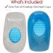 Envelop Gel Heel Cups - Plantar Fasciitis & Bone Spur Support - Small Size (US Women's 6-10) - Shock-Absorbing Heel Cushions for Foot Pain Relief - Buy Online on GoSupps.com