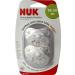 Nuk Orthodontic Trendline BPA Free Pacifiers 18+ Months (2 Pack) - Orange Dots - Buy Online on GoSupps.com
