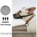Breathable Dog Muzzle - Rounded Mesh for All Sizes | Prevents Biting & Chewing (Red) - Buy Online on GoSupps.com
