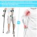Antdvao Folding Forearm Crutches - Lightweight, Adjustable, Non-Slip - 2 Pack (Black) - Buy Online on GoSupps.com