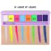 Water Activated Eyeliner Bright Vibrant Eyeliner Body Face Paint Makeup Palette Rainbow UV Glow Matte Coloured Eye Liner Smudge Proof Face Eyes Body Makeup Sets For Girls Women (Set A UV Glow) - Buy Online on GoSupps.com