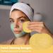ZOCONE 70 PCS Natural Wood Pulp Cotton Face Sponges for Cleansing and Exfoliating - Reusable and Compressed for Makeup Removal and Skin Cleansing (Yellow) - Buy Online on GoSupps.com