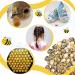100 Self-Adhesive Mini Wooden Bee Embellishments for DIY Crafts and Home Decor - Buy Online on GoSupps.com