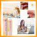3 Pack Peach Color Changing Lip Balm Long Lasting Lip Gloss Colorful Magic Moisturizing Makeup Peach flavor moisturizing lip balm 5g - Buy Online on GoSupps.com