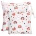Dioxide diaper pocket wetbag waterproof naspocket reusable wet dirty laundry bag baby wrap pocket for swimming travel fitness (a) rainbow 2PCs ml