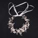 Oriamour Flower Design Wedding Headband with Freshwater Pearls - Rose Gold Bridal Hair Accessories - Buy Online on GoSupps.com